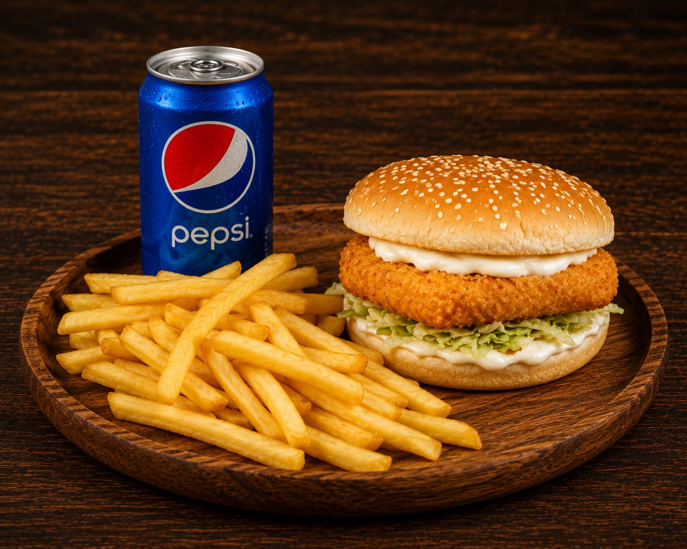 Sizzler Fillet "O" Fire Burger